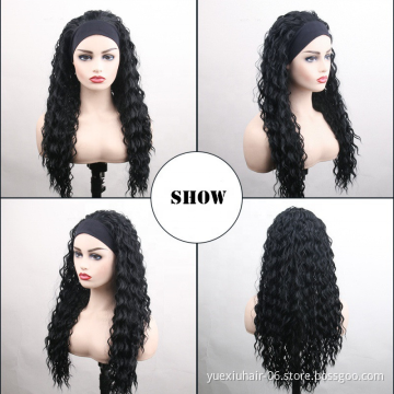 High Grade wholesale unprocessed 100% brazilian human Natural raw virgin straight kinky curly hair headband Wigs vendors